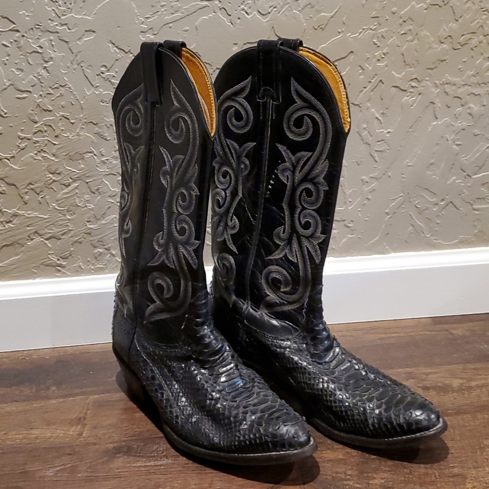 Nocona snakeskin boots